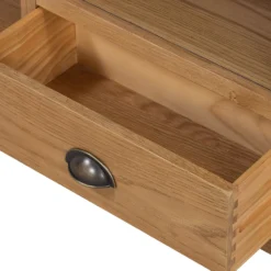 Hocombe Corner TV Stand - Oak 5 Hocombe Corner TV Stand - Oak -Famous Furniture Store 12914671 4184933241979555