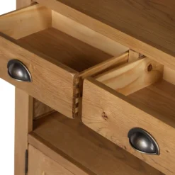 Hocombe Display Bookcase - Oak 4 Hocombe Display Bookcase - Oak -Famous Furniture Store 12914676 1644933241392503