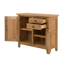 Hocombe Small Sideboard - Oak 2 Hocombe Small Sideboard - Oak -Famous Furniture Store 12914677 1364933242465234