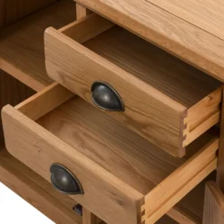 Hocombe Small Sideboard - Oak 4 Hocombe Small Sideboard - Oak -Famous Furniture Store 12914677 1534933242543729