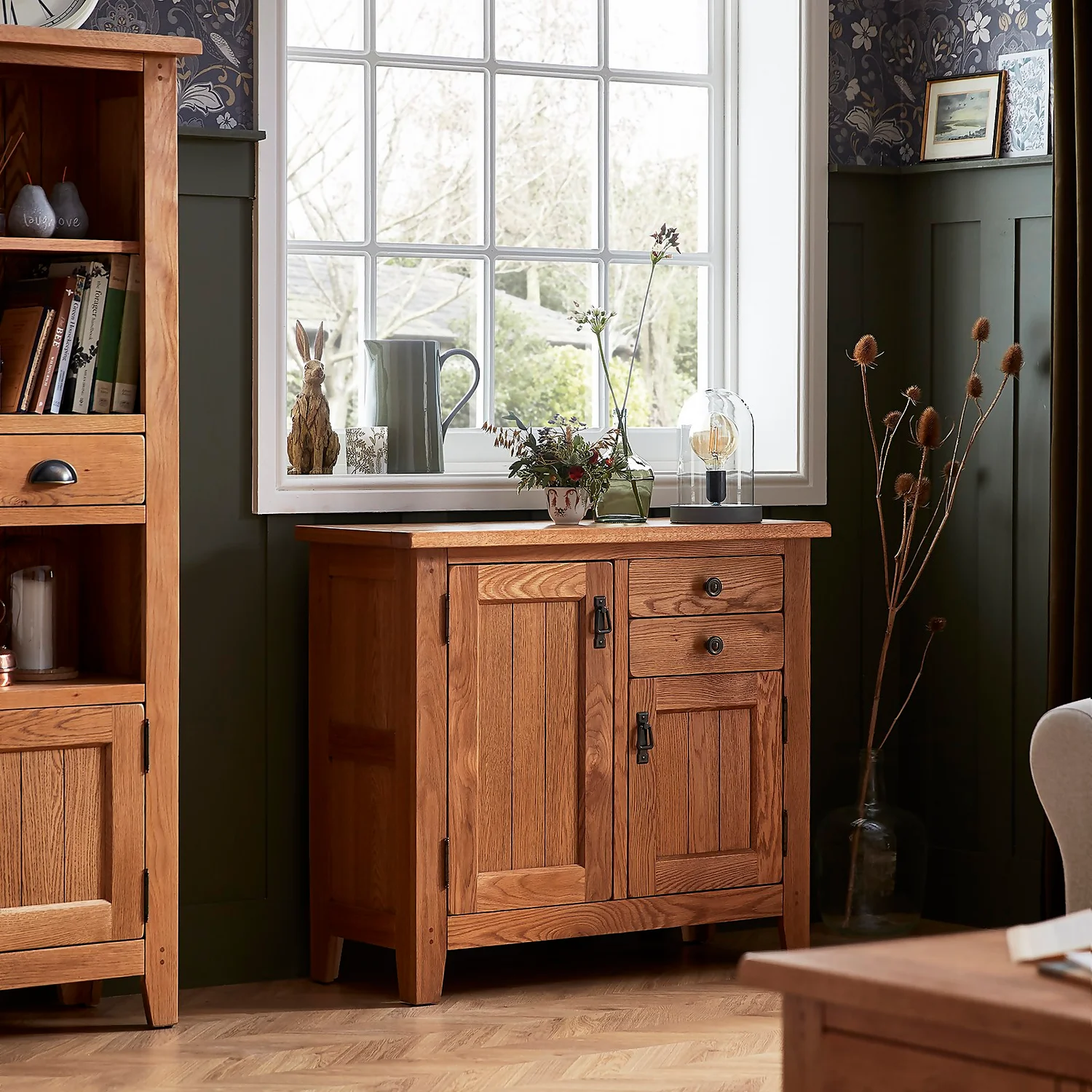 Hocombe Small Sideboard - Oak Hocombe Small Sideboard - Oak -Famous Furniture Store 12914677 6374933242438336