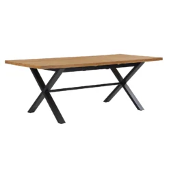 Albury Oak 6-8 Seat Extending Dining Table -Famous Furniture Store 12916836 9934891994713935