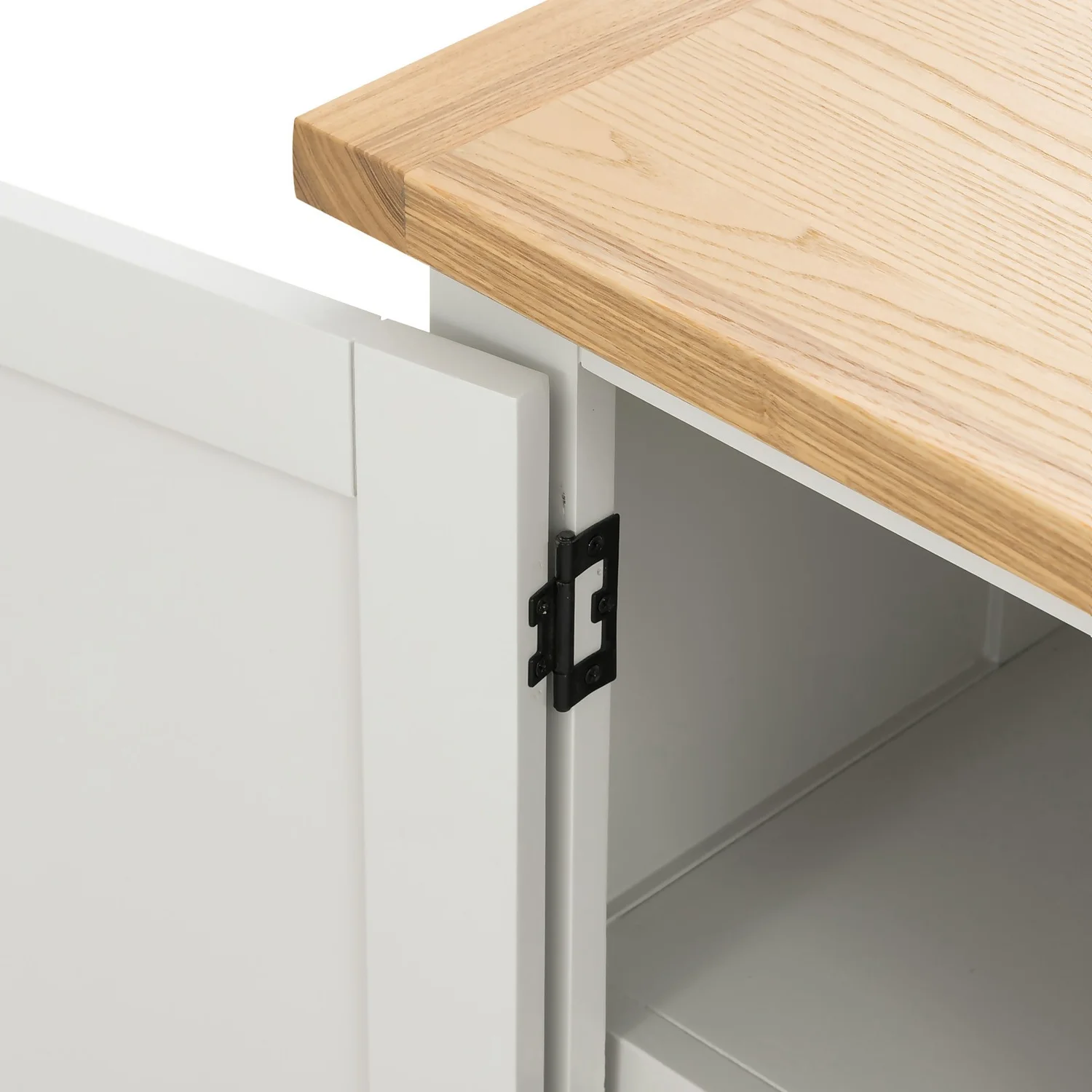 Ashstead Small Sideboard - Oak & Ivory Ashstead Small Sideboard - Oak & Ivory -Famous Furniture Store 12917103 2004897163011545