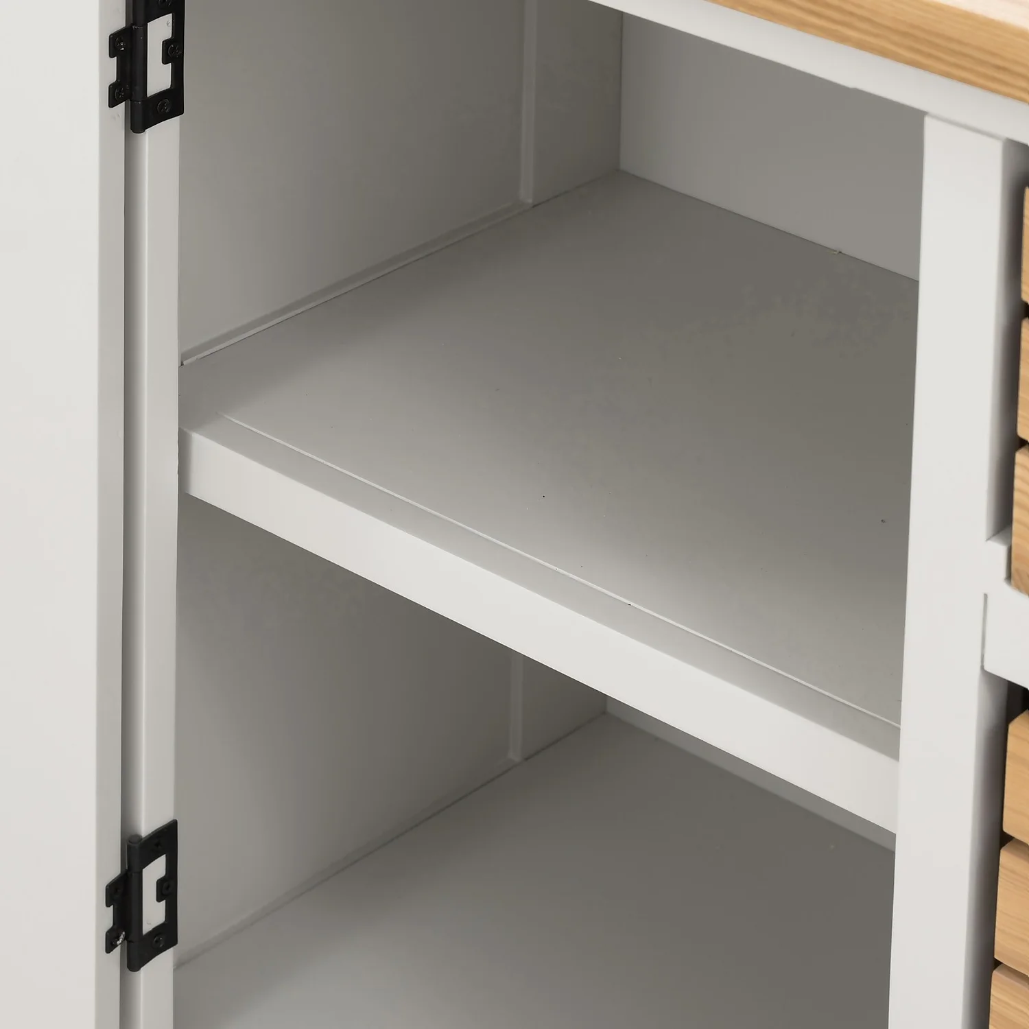 Ashstead Small Sideboard - Oak & Ivory Ashstead Small Sideboard - Oak & Ivory -Famous Furniture Store 12917103 5514897163080887