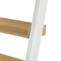 Ashstead Ladder Shelf - Oak & Ivory 6 Ashstead Ladder Shelf - Oak & Ivory -Famous Furniture Store 12917109 1314897162153803