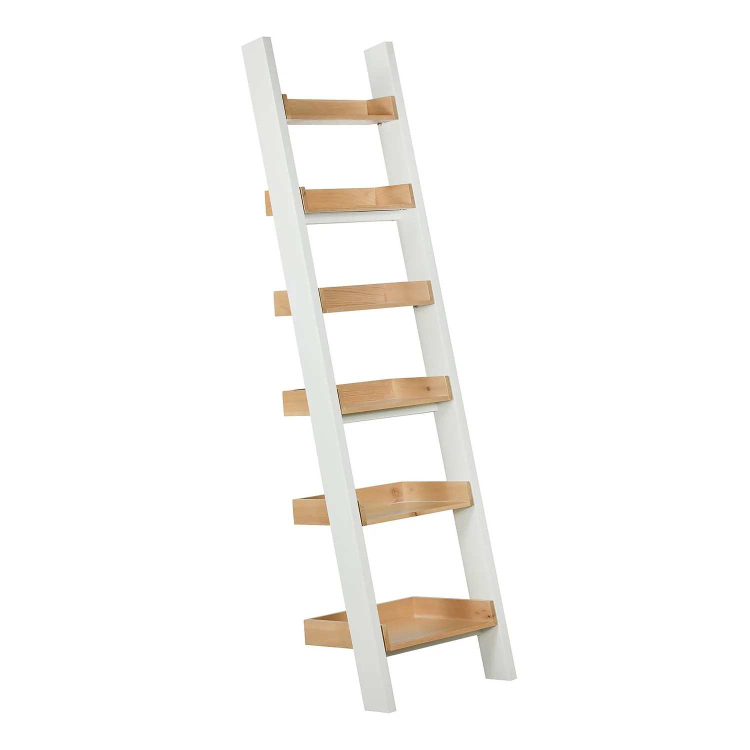 Ashstead Ladder Shelf - Oak & Ivory Ashstead Ladder Shelf - Oak & Ivory -Famous Furniture Store 12917109 8215036938065111
