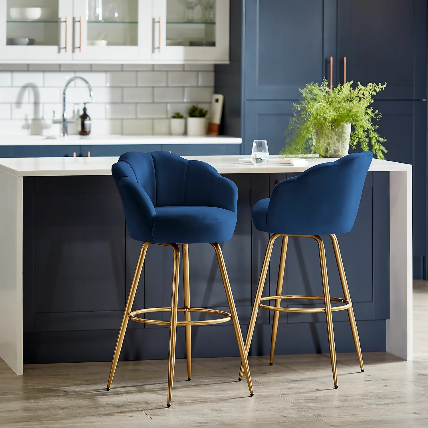 Sophia Bar Stool - Navy Sophia Bar Stool - Navy -Famous Furniture Store 12937425 1424930153660647
