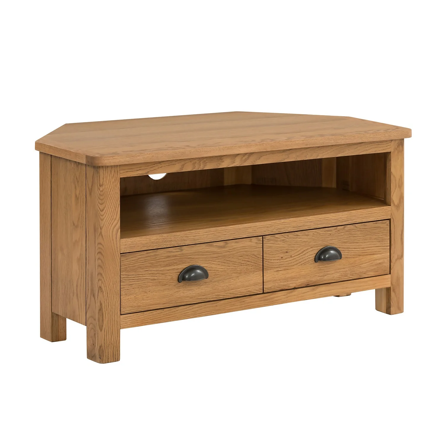 Norbury Corner TV Stand - Oak Norbury Corner TV Stand - Oak -Famous Furniture Store 12940834 1334873340482581