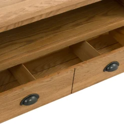 Norbury Corner TV Stand - Oak 6 Norbury Corner TV Stand - Oak -Famous Furniture Store 12940834 8884873340679492