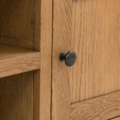 Norbury Wide TV Stand - Oak -Famous Furniture Store 12940838 1944873341947016