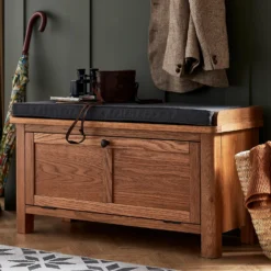 Norbury Hallway Bench - Oak -Famous Furniture Store 12940842 1814893818891892