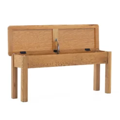 Norbury Storage Dining Bench - Oak -Famous Furniture Store 12940845 1674874669675706