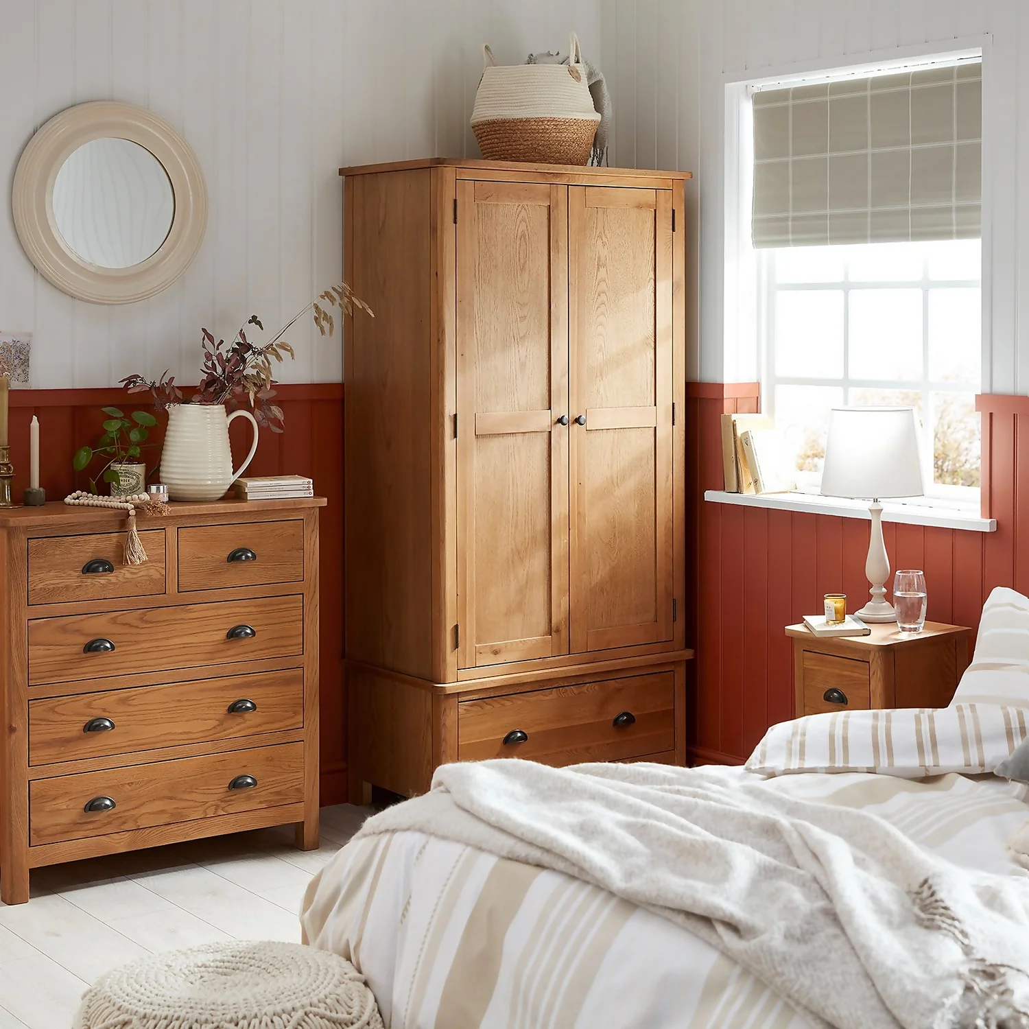 Norbury 5 Drawer Chest - Oak Norbury 5 Drawer Chest - Oak -Famous Furniture Store 12940848 3594938652891653