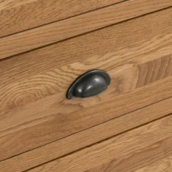 Norbury 5 Drawer Chest - Oak 6 Norbury 5 Drawer Chest - Oak -Famous Furniture Store 12940848 9324873339570077