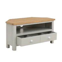 Norbury Corner TV Stand - Grey 2 Norbury Corner TV Stand - Grey -Famous Furniture Store 12940851 1054873335978165
