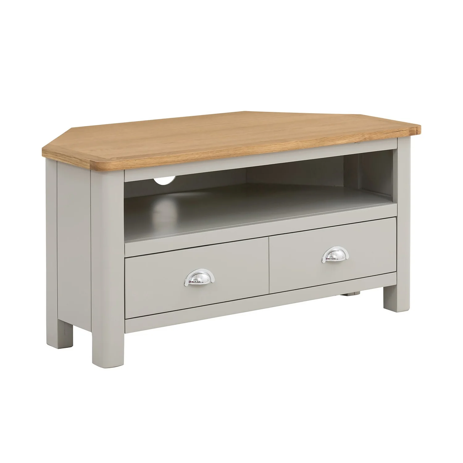Norbury Corner TV Stand - Grey Norbury Corner TV Stand - Grey -Famous Furniture Store 12940851 7134873335944913