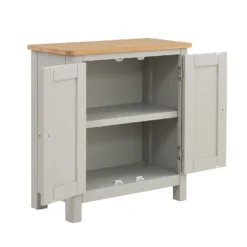 Norbury Petite Cabinet - Grey 3 Norbury Petite Cabinet - Grey -Famous Furniture Store 12940855 1484889183458611