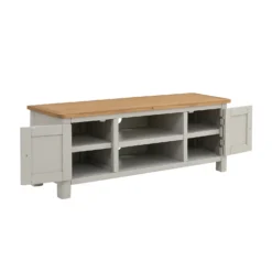 Norbury Wide TV Stand - Grey -Famous Furniture Store 12940856 1484873338403434