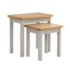 Norbury Nest Of 2 Tables - Grey