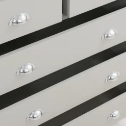 Norbury 5 Drawer Chest - Grey 5 Norbury 5 Drawer Chest - Grey -Famous Furniture Store 12940860 1604873335703758