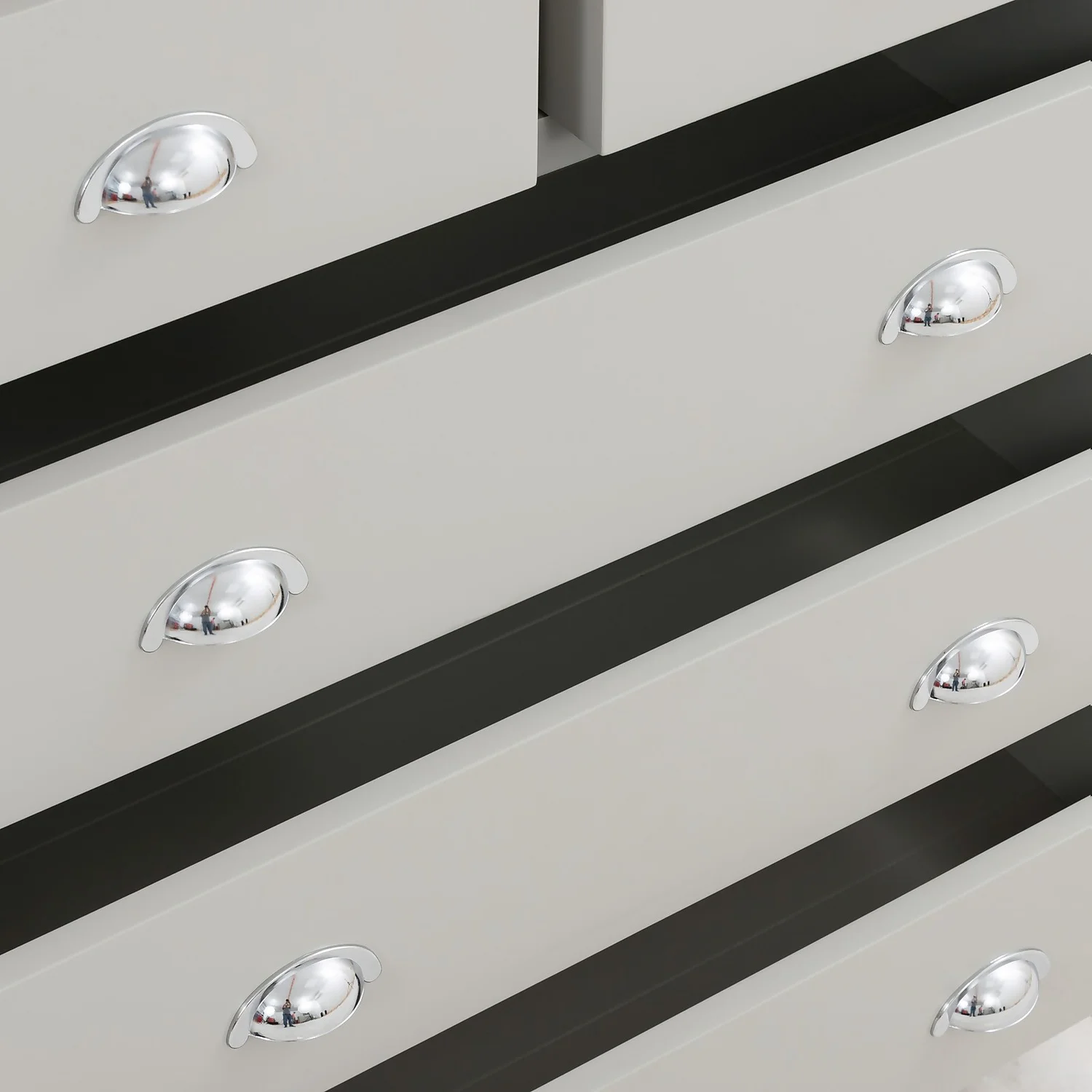 Norbury 5 Drawer Chest - Grey Norbury 5 Drawer Chest - Grey -Famous Furniture Store 12940860 1604873335703758