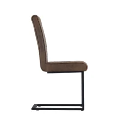 Ayden Cantilever Dining Chair - Set Of 2 - Tan -Famous Furniture Store 13125759 9024933241887095