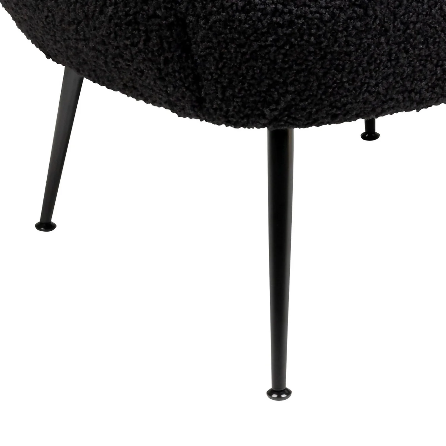 Tori Boucle Tub Chair - Black Tori Boucle Tub Chair - Black -Famous Furniture Store 13130400 1734919264983581