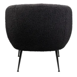 Tori Boucle Tub Chair - Black 3 Tori Boucle Tub Chair - Black -Famous Furniture Store 13130400 1794919264933832