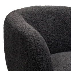 Tori Boucle Tub Chair - Black 4 Tori Boucle Tub Chair - Black -Famous Furniture Store 13130400 2104919264948529