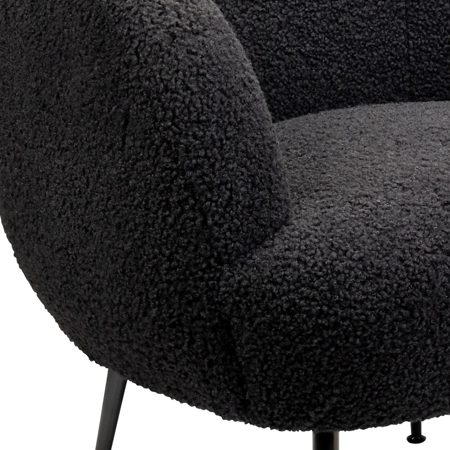 Tori Boucle Tub Chair - Black Tori Boucle Tub Chair - Black -Famous Furniture Store 13130400 9684919264964372