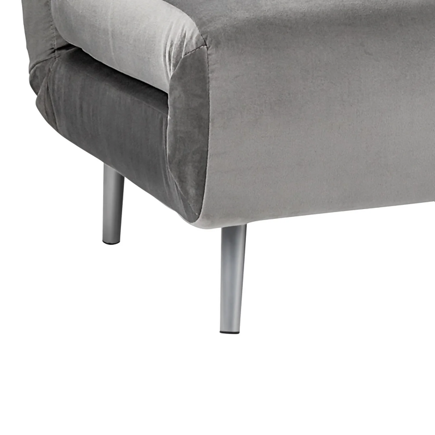 Freya Velvet Folding Sofa Bed - Grey Freya Velvet Folding Sofa Bed - Grey -Famous Furniture Store 13222764 1404933444791480