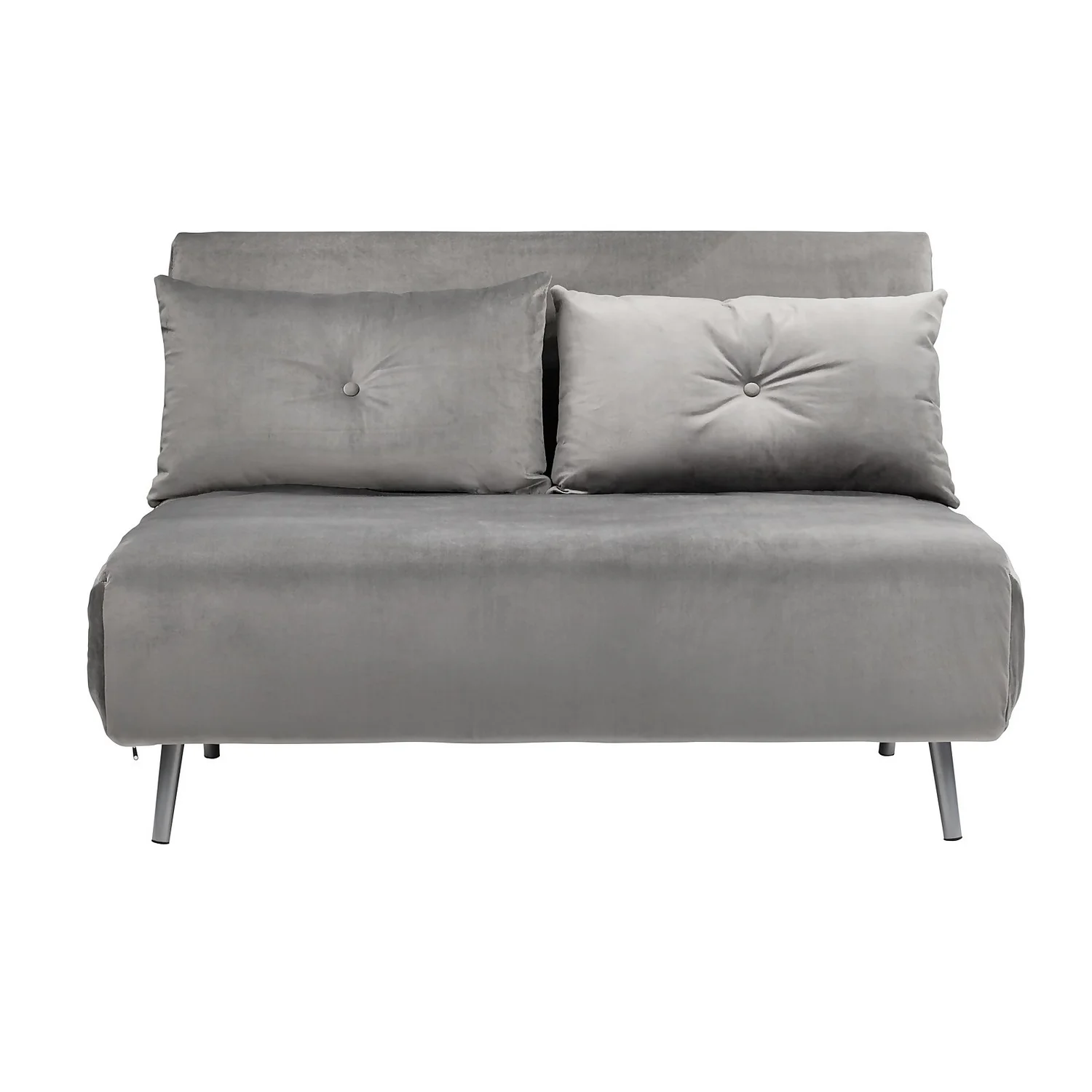 Freya Velvet Folding Sofa Bed - Grey Freya Velvet Folding Sofa Bed - Grey -Famous Furniture Store 13222764 7844933444496055