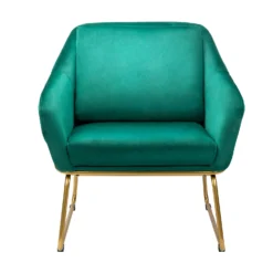 Evelyn Metal Frame Chair - Emerald 3 Evelyn Metal Frame Chair - Emerald -Famous Furniture Store 13222772 1384932955562277