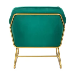 Evelyn Metal Frame Chair - Emerald 4 Evelyn Metal Frame Chair - Emerald -Famous Furniture Store 13222772 2134932955599840
