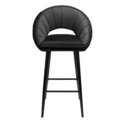 Margot Bar Stool - Black -Famous Furniture Store 13222775 3634931414038212
