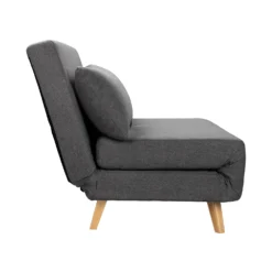 Freya Folding Sofa Bed - Charcoal 3 Freya Folding Sofa Bed - Charcoal -Famous Furniture Store 13222777 1984941020750553