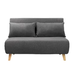 Freya Folding Sofa Bed - Charcoal 2 Freya Folding Sofa Bed - Charcoal -Famous Furniture Store 13222777 6694941020689035