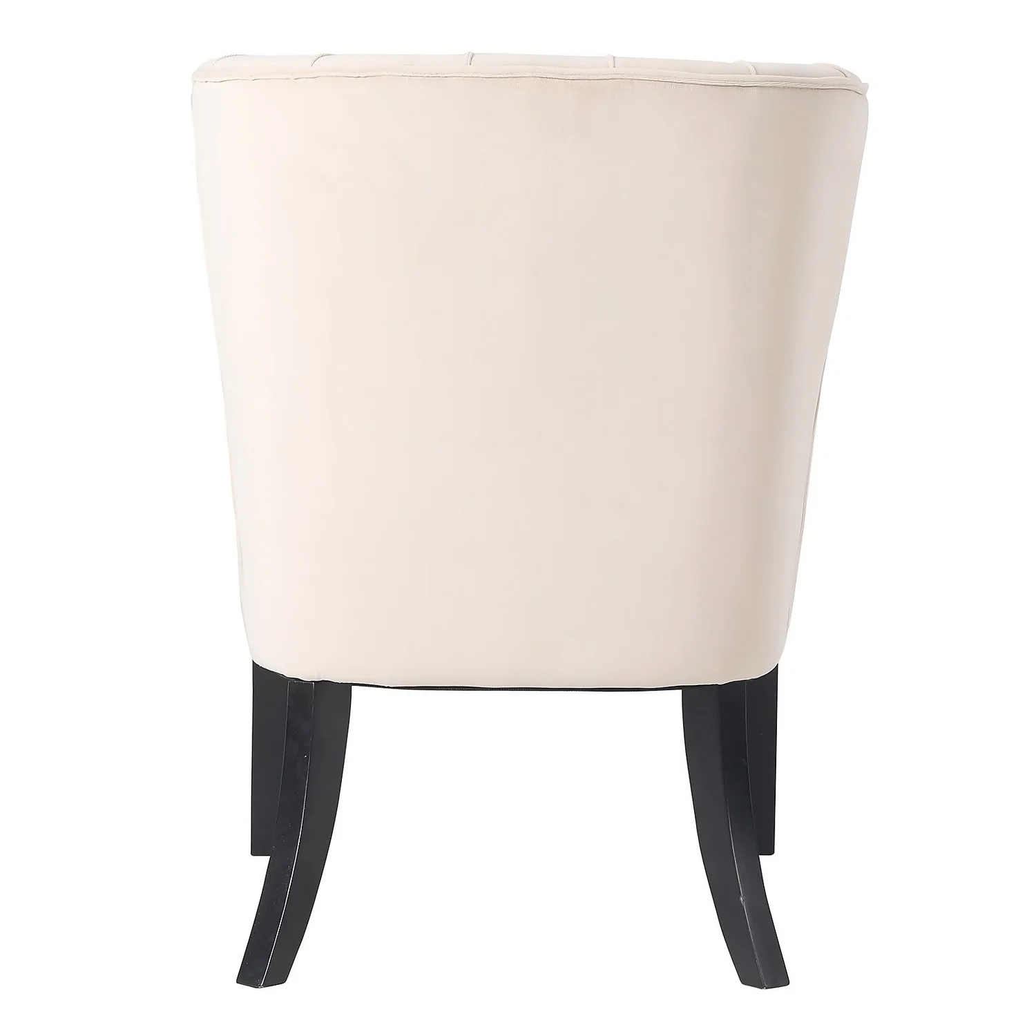 Sadie Velvet Accent Chair - Ivory Sadie Velvet Accent Chair - Ivory -Famous Furniture Store 13223762 1594927512113223