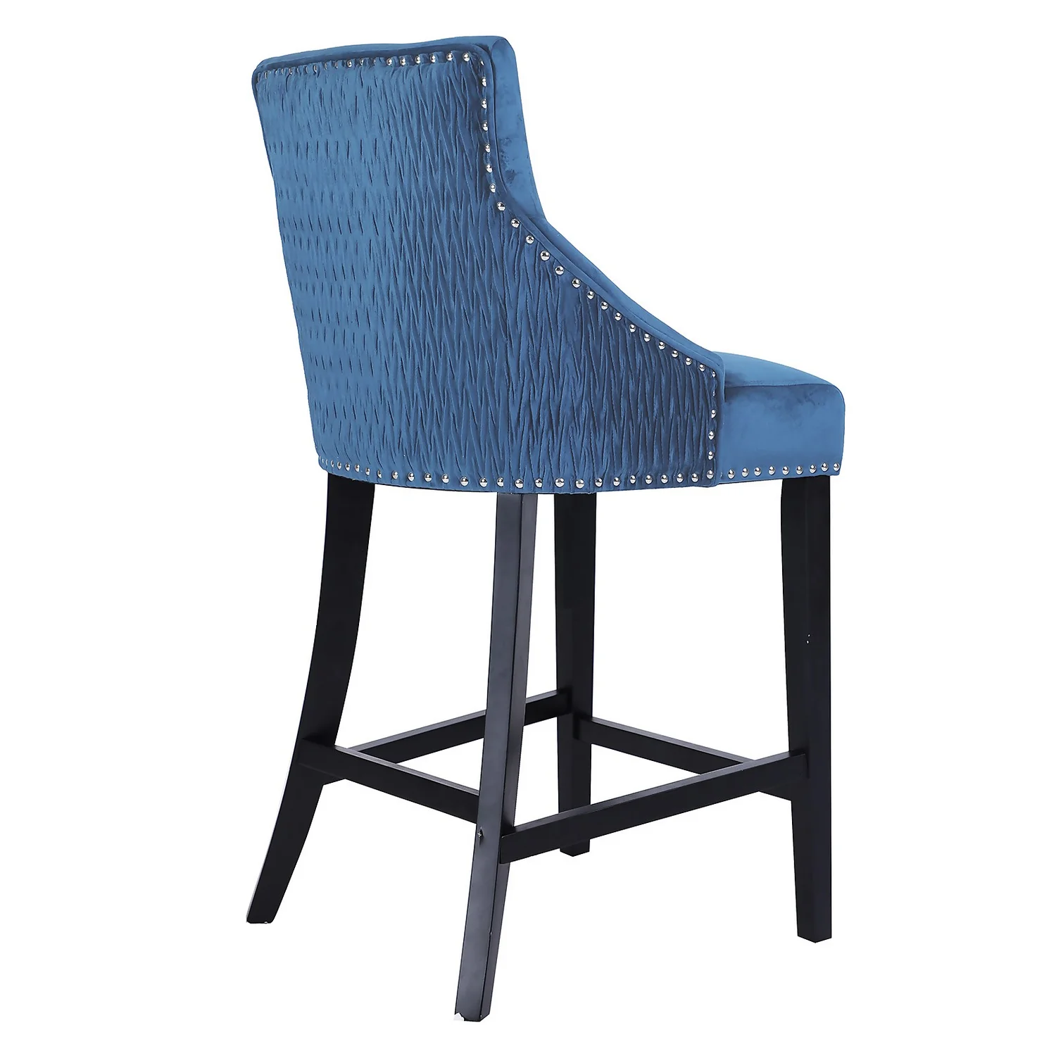 Annabelle Velvet Bar Stool - Navy Annabelle Velvet Bar Stool - Navy -Famous Furniture Store 13223768 1204927306625088
