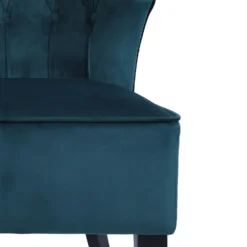 Sadie Velvet Accent Chair - Aegean Blue 7 Sadie Velvet Accent Chair - Aegean Blue -Famous Furniture Store 13223769 1154958840749257
