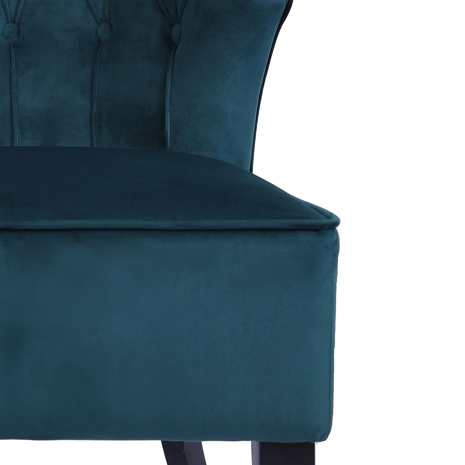 Sadie Velvet Accent Chair - Aegean Blue Sadie Velvet Accent Chair - Aegean Blue -Famous Furniture Store 13223769 1154958840749257