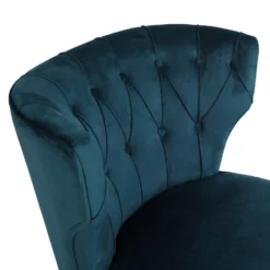 Sadie Velvet Accent Chair - Aegean Blue 6 Sadie Velvet Accent Chair - Aegean Blue -Famous Furniture Store 13223769 1294958840720553