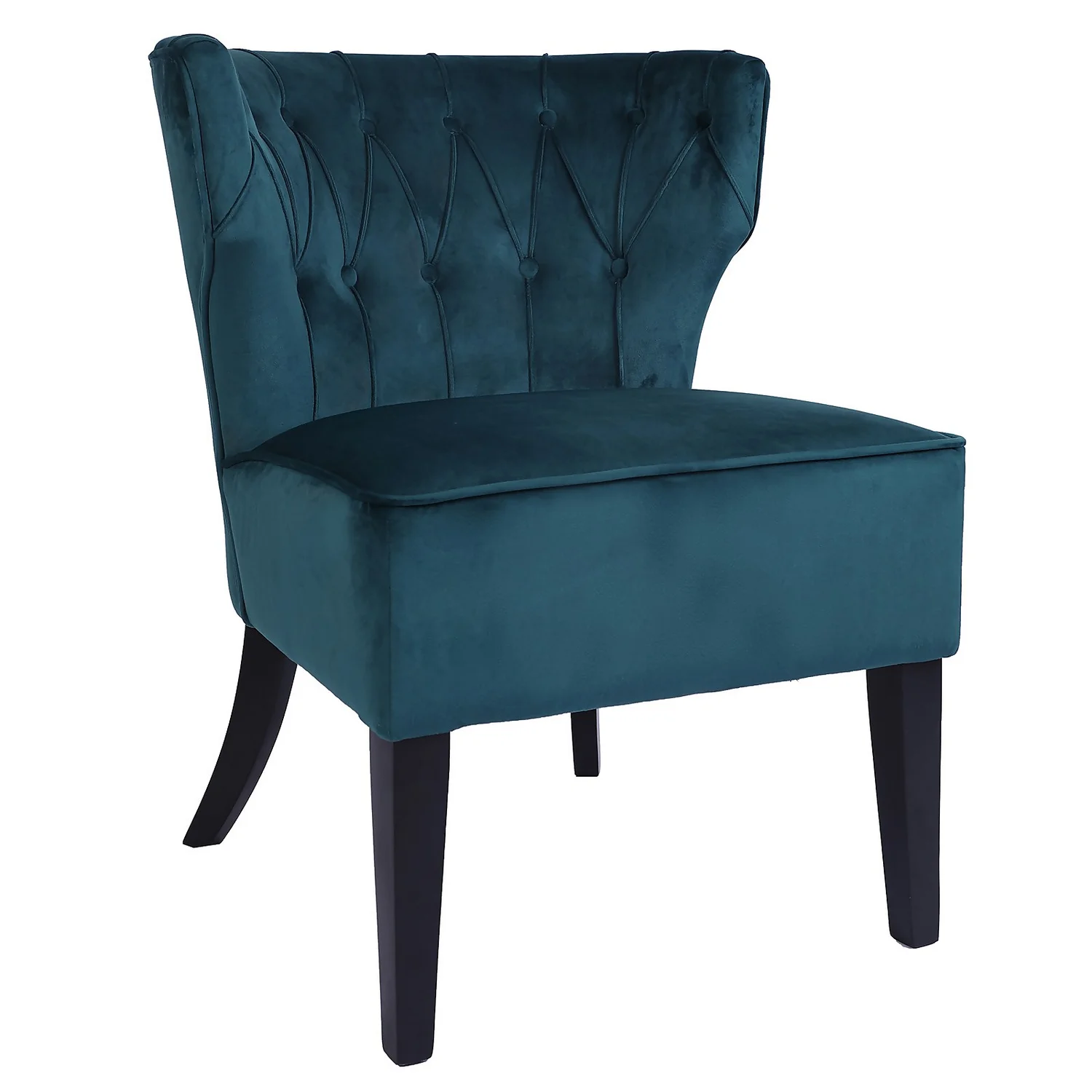 Sadie Velvet Accent Chair - Aegean Blue Sadie Velvet Accent Chair - Aegean Blue -Famous Furniture Store 13223769 1504958840587044