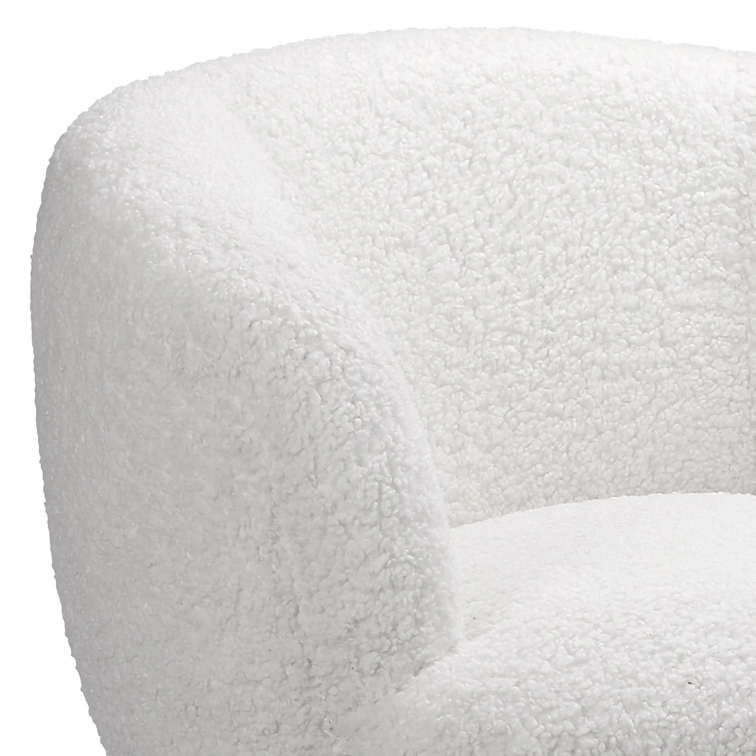 Tori Boucle Tub Chair - White Tori Boucle Tub Chair - White -Famous Furniture Store 13224150 2234919264570028