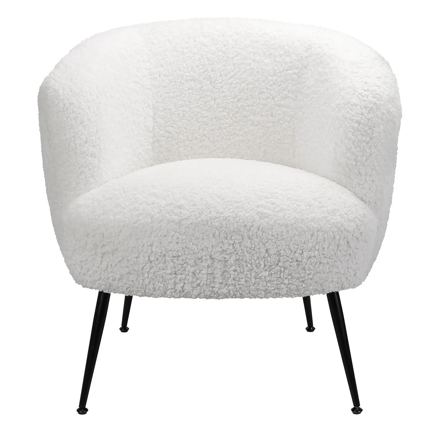 Tori Boucle Tub Chair - White Tori Boucle Tub Chair - White -Famous Furniture Store 13224150 3994919264467773