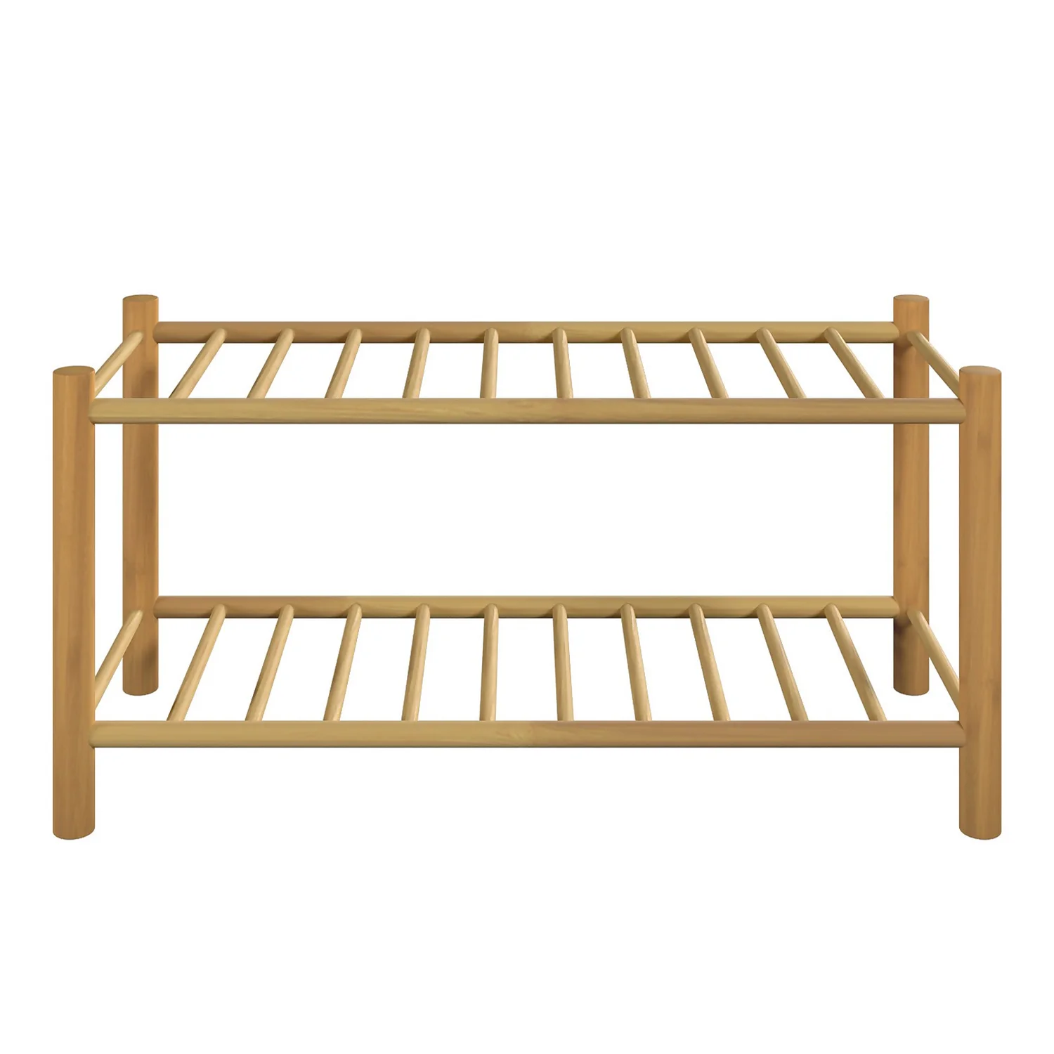 Living Elements 2 Tier Bamboo Shoe Rack Living Elements 2 Tier Bamboo Shoe Rack -Famous Furniture Store 13231129 6074929069075159