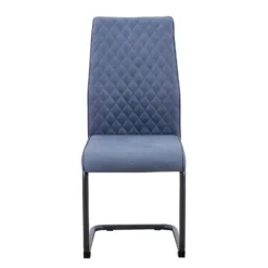 Skelby Cantilever Dining Chairs - Set Of 2 - Denim Blue 3 Skelby Cantilever Dining Chairs - Set Of 2 - Denim Blue -Famous Furniture Store 13244356 6004947968045115