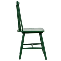The Spindle Chair - Set Of 2 - Forest Green -Famous Furniture Store 13460768 4524940701612254