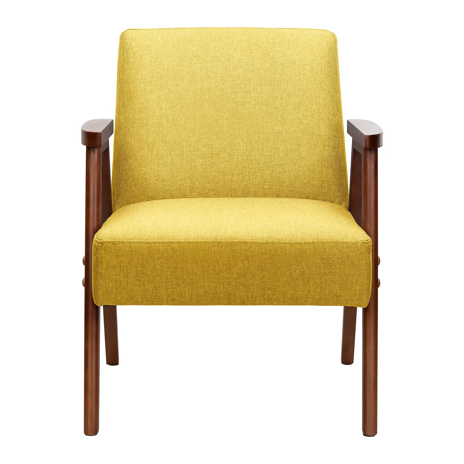 Alex Mid Century Armchair - Ochre Alex Mid Century Armchair - Ochre -Famous Furniture Store 13514419 1234963831634100