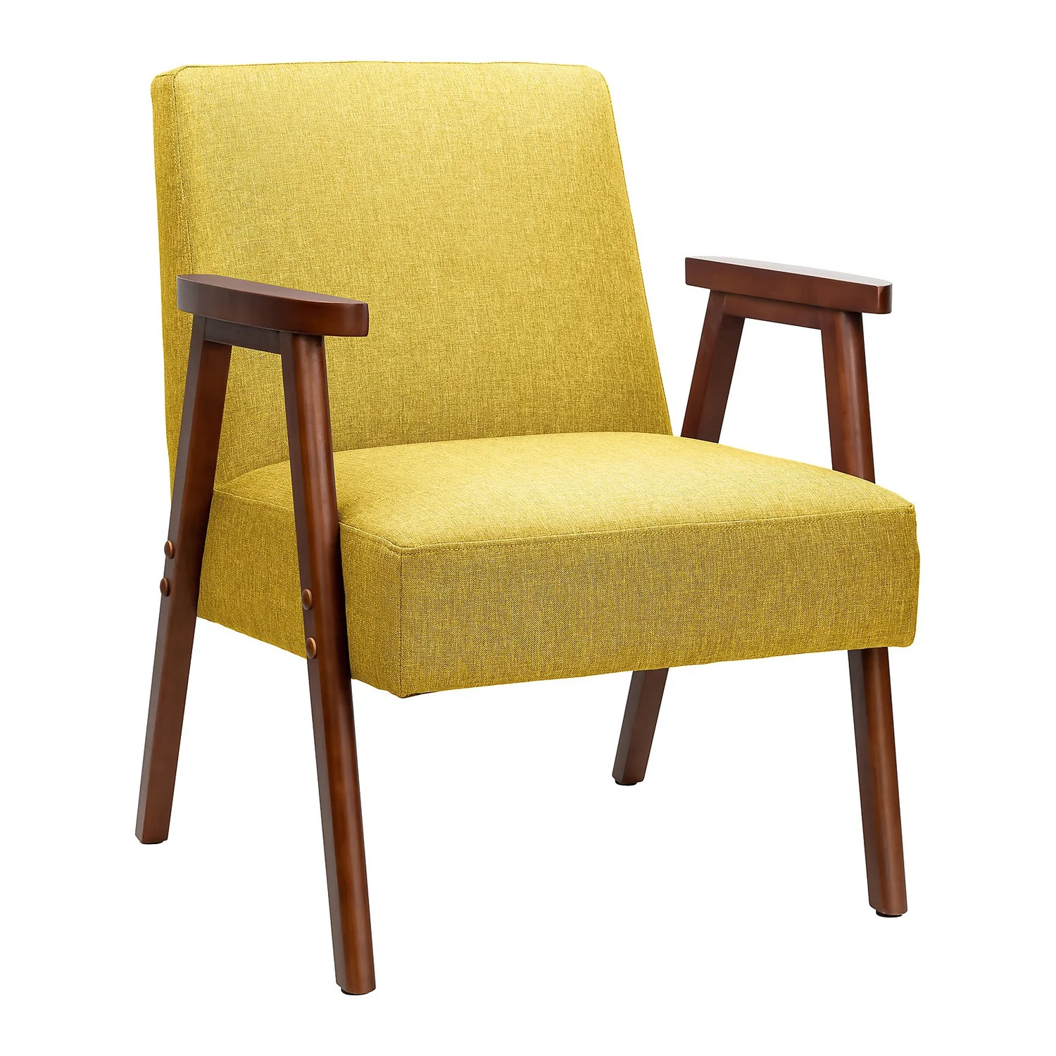 Alex Mid Century Armchair - Ochre Alex Mid Century Armchair - Ochre -Famous Furniture Store 13514419 2914963831603212